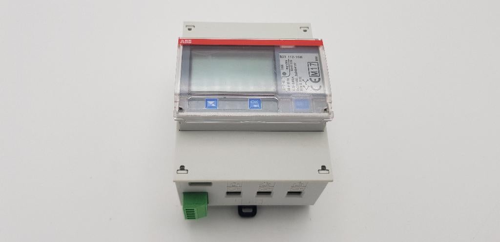 ABB Digitale KWh-meter B23 112-10M 65A Cl. B (1) (1x), Gebruikt, ABB, Onbekend, Ophalen of Verzenden