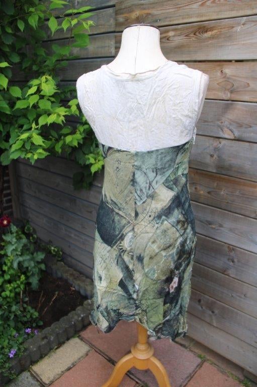 Jurk kaki/ beige Elisa Cavaletti mt S Vaste prijs, Verzenden, Zo goed als nieuw, Knielengte, Elisa Cavaletti