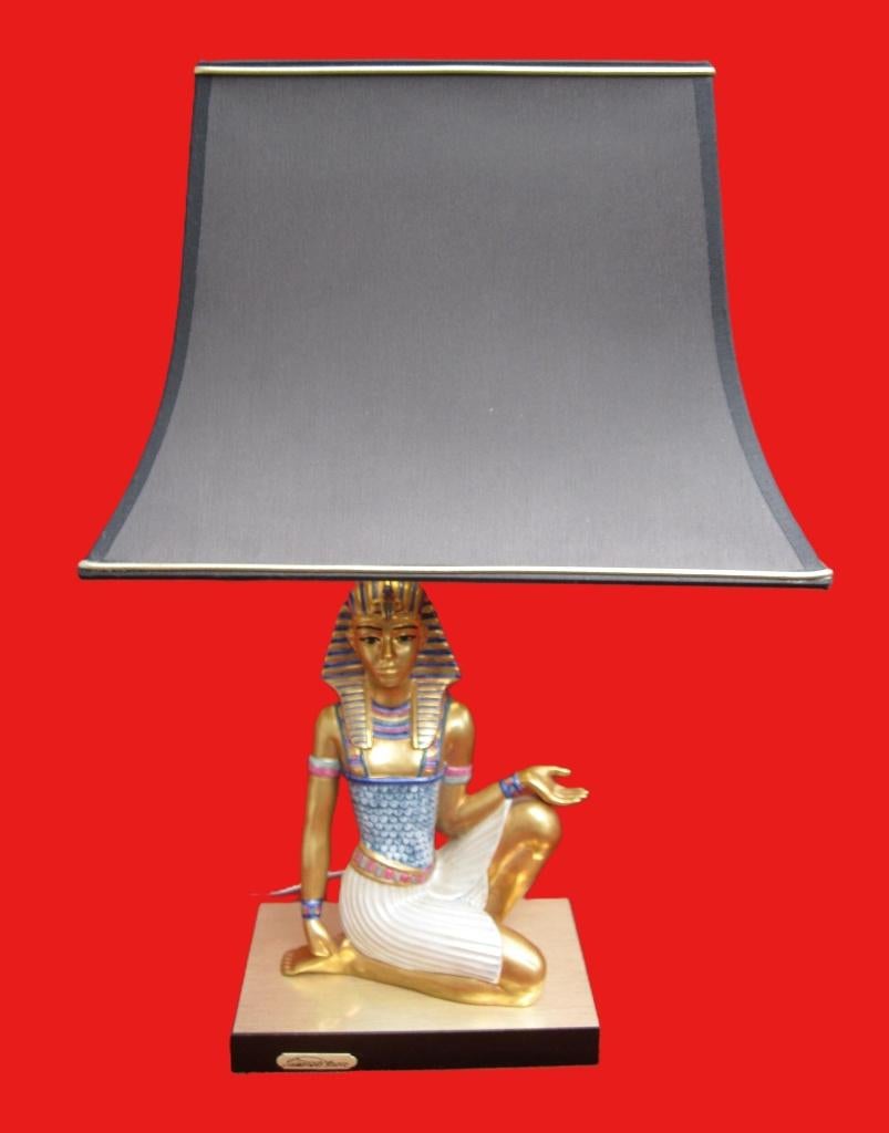 Jaren '60 Regency tafellamp farao., Ophalen