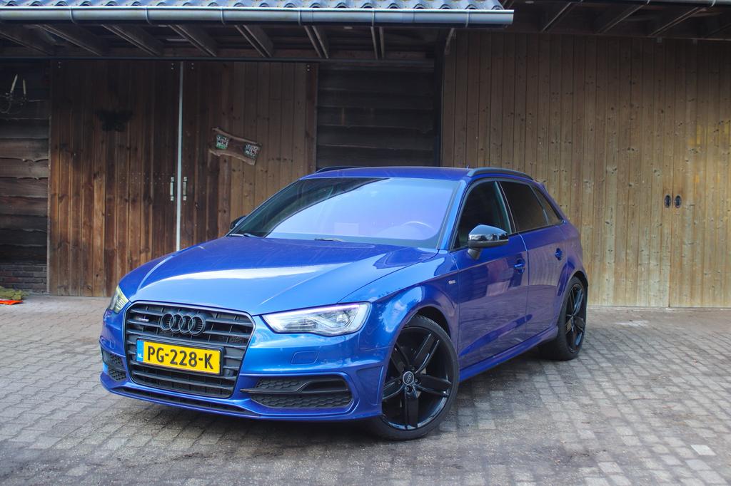 Audi A3 2.0 TDI 135KW Sportback DSG 2016 Blauw, Auto's, Audi, 1800 kg, 4 cilinders, Blauw, Bedrijf