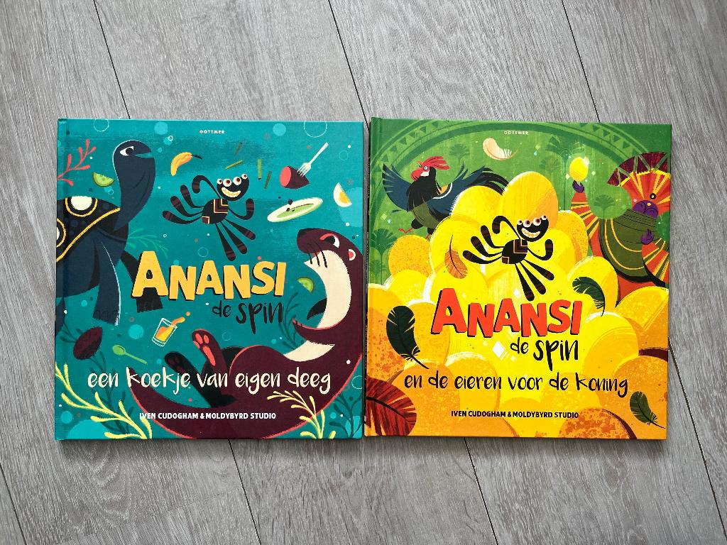 Anansi de spin, Fictie algemeen, Iven cudogham, Ophalen of Verzenden, Zo goed als nieuw