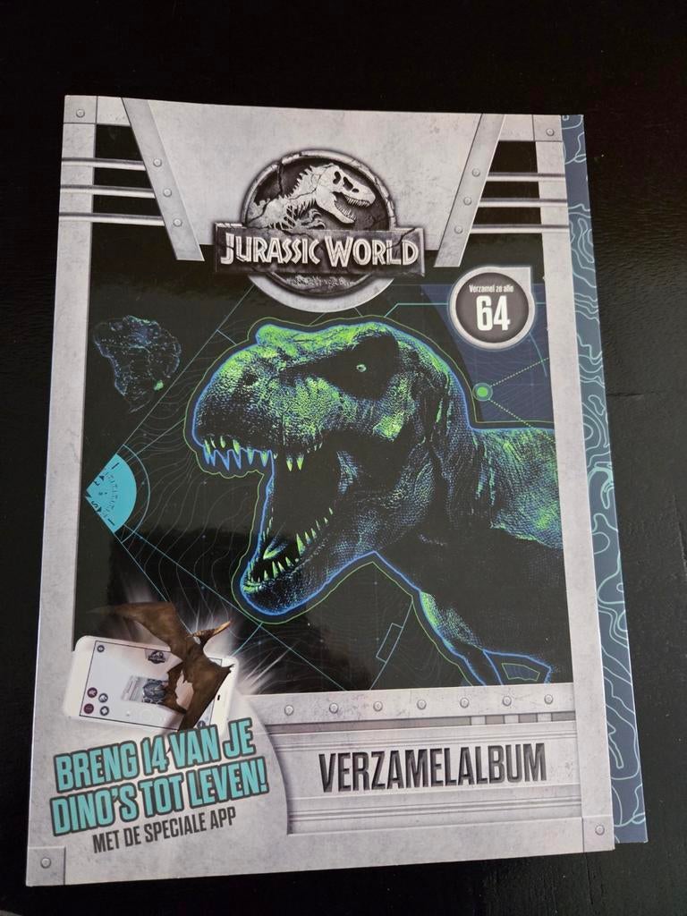 Jurassic Park - Verzamelalbum compleet 64 plaatjes, Ophalen of Verzenden, Zo goed als nieuw