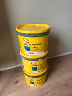 SPS Unitex 4040 Mat muurverf 10L – Midden Kokos – 3 emmers, Ophalen, Zo goed als nieuw