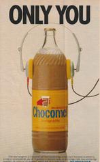 Retro reclame 1984 Nutricia Chocomel zuivel koptelefoon, Verzenden, Overige typen