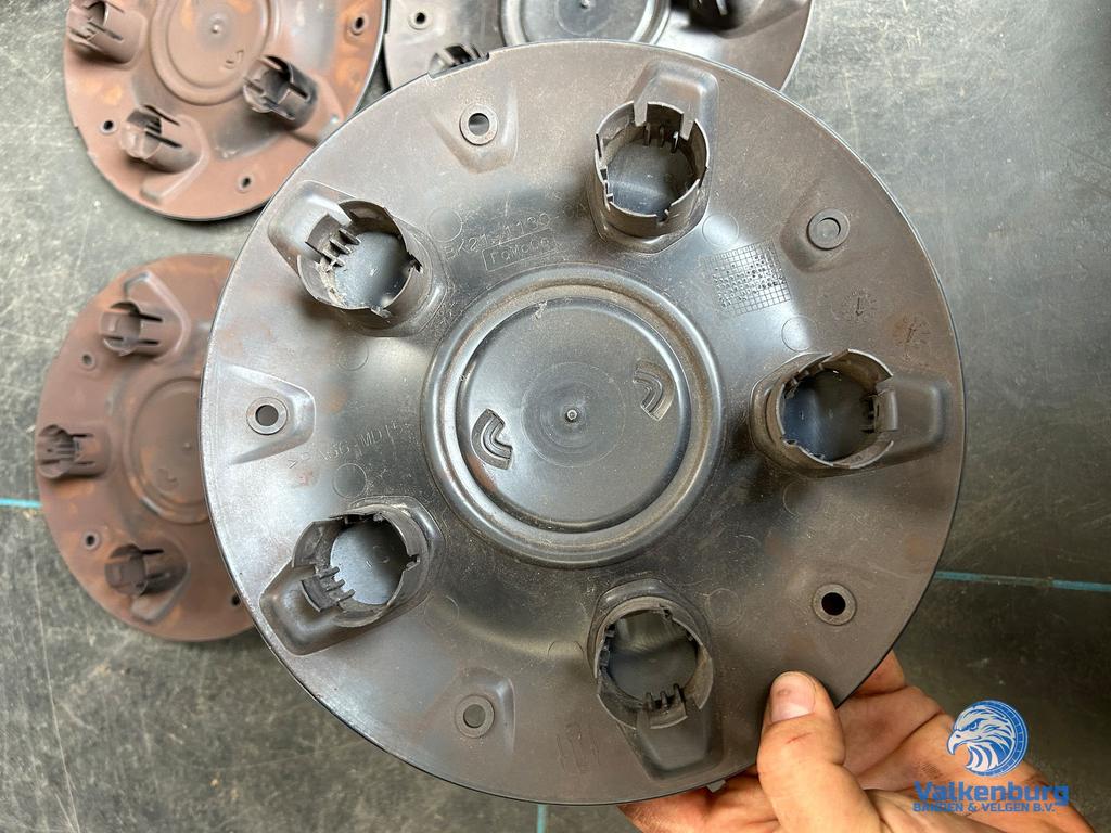 ORIGINELE Ford Transit Custom naafkap naafdop wieldop set zw, Gebruikt, -, Verzenden, -