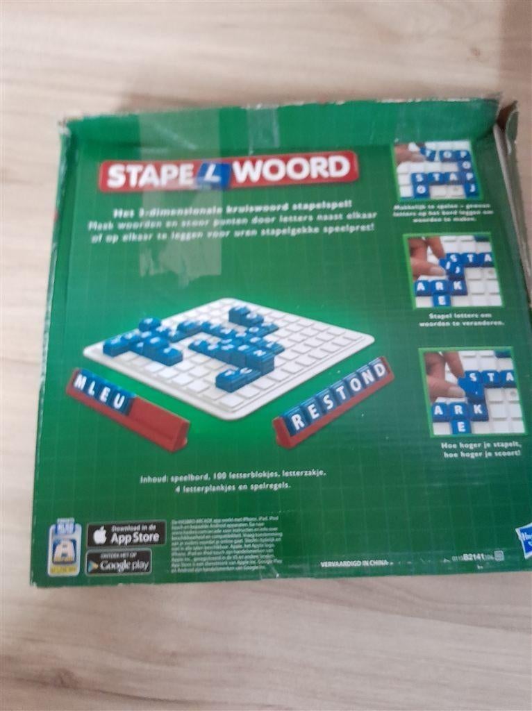 Stapelwoord - s1907, Hobby en Vrije tijd, Gezelschapsspellen | Bordspellen, Verzenden, Zo goed als nieuw