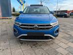 VW T-Roc 1.5 TSI AUTOMAAT, Auto's, Automaat, Zwart, Blauw, Leder en Stof