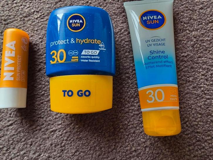Nivea Sun Bescherming Set SPF 30, Sieraden, Tassen en Uiterlijk, Uiterlijk | Gezichtsverzorging, Nieuw, Verzorging, Gehele gezicht