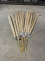 Kunst Pluimen Gedroogd Gras 120 cm - 11 stuks, Ophalen of Verzenden, Nieuw