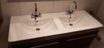 Villeroy& Bosch dubbele wastafel  zonder kranen en onderkast, Gebruikt, Ophalen of Verzenden, Minder dan 100 cm, Wasbak of Wastafel
