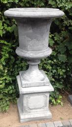 Pot en sokkel calvi beton 130 cm hoog., Ophalen, 40 cm of meer, Rond, Nieuw