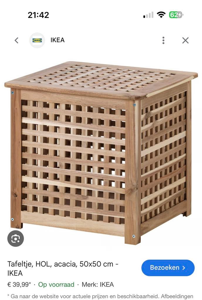 Opbergkist of speelgoedkist Ikea zgan, Ophalen of Verzenden, Zo goed als nieuw, 50 tot 100 cm, Minder dan 50 cm