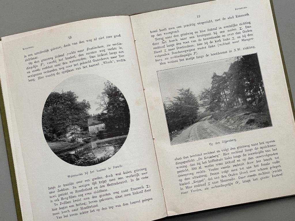 ANWB Rijwieltochten over rustige wegen - G.A. Pos 1920, Ophalen of Verzenden