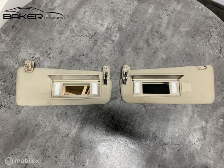 Zonneklep SET Jaguar XK Coupé ('06-'15), Auto-onderdelen, Interieur en Bekleding, Jaguar, Gebruikt, Ophalen of Verzenden