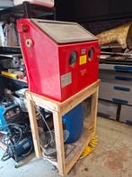 Zelfbouw straalcabine met glasparel (natstralen), Ophalen, Gebruikt