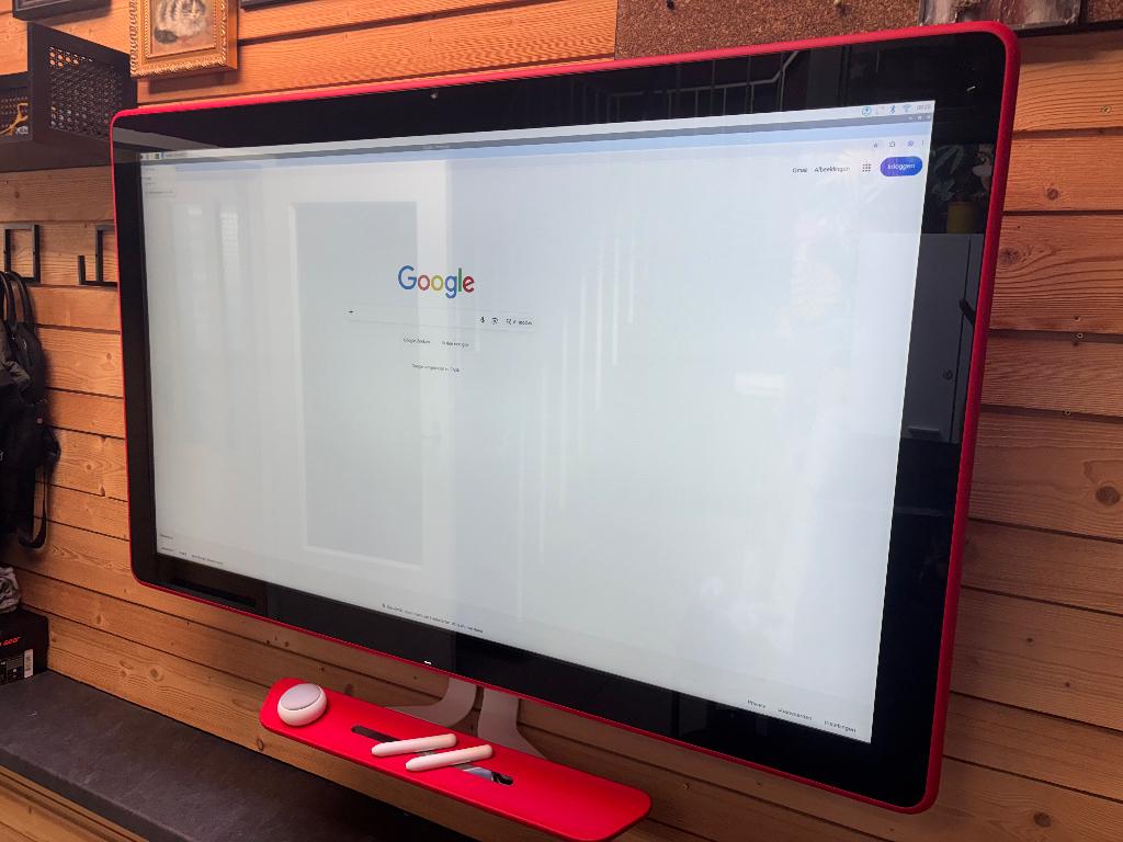 4k 55 inch touchscreen/digibord, LED, 50 Hz, Zo goed als nieuw, 100 cm of meer