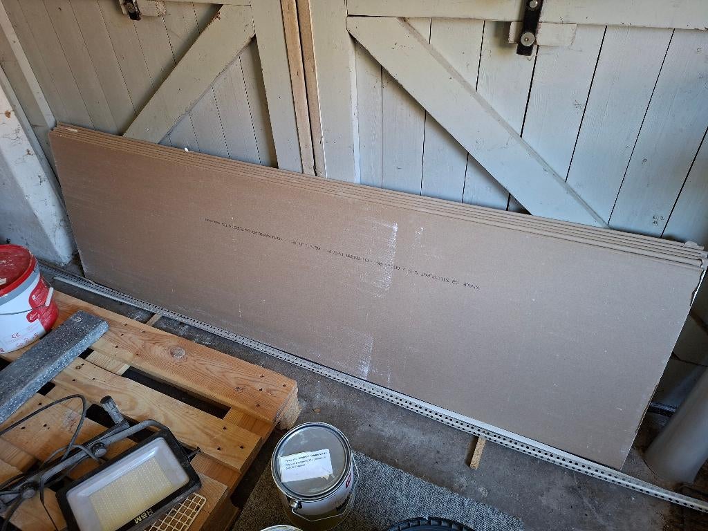 Gipsplaten voor plafond, Doe-het-zelf en Verbouw, Platen en Panelen, Ophalen, Zo goed als nieuw