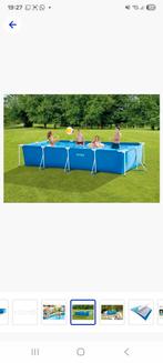 Intex Zwembad 450x220x84cm met Zandfilterpomp, Ophalen, Gebruikt, 200 tot 300 cm, 80 tot 120 cm