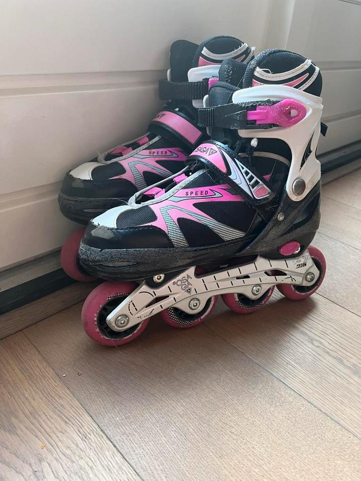 Skielers - Inline Skates, Sport en Fitness, Skeelers, Gebruikt, Inline skates 4 wielen, Overige merken, Dames, Verstelbaar, Ophalen