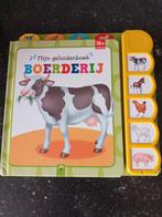 18mnd. Mijn geluidenboek boerderij kijken luisteren plezier, Boeken, Lisa Maurer, Ophalen of Verzenden, Zo goed als nieuw, Uitklap-, Voel- of Ontdekboek