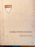 Oorkondenboek van Lennep, Ophalen of Verzenden, 19e eeuw, Gelezen