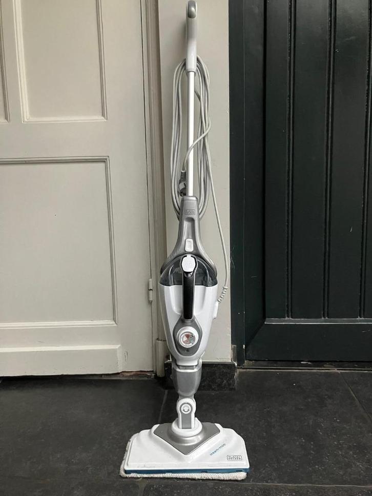 Steam-mop Black @ Decker, Witgoed en Apparatuur, Stoomapparaten, Zo goed als nieuw, Stoomreiniger, Ophalen