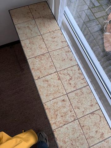 Retro Gemarmerde Vensterbanken - 3 stuks beschikbaar voor biedingen