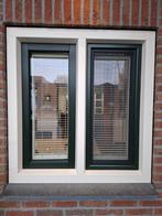 Showroom kozijn met Dubbelglas en raamvitrage., Doe-het-zelf en Verbouw, Glas en Ramen, Gevelraam of Ruit, Gebruikt, 80 tot 120 cm