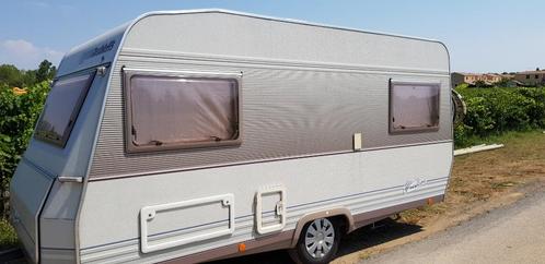 buitenkans, caravan in zuid Frankrijk met 1 jaar stalling !!, Caravans en Kamperen, Caravans, Particulier, tot en met 4, Rondzit