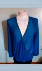 Superstar blauw blouse, Maat 38/40 (M), Blauw, Ophalen of Verzenden, Zo goed als nieuw