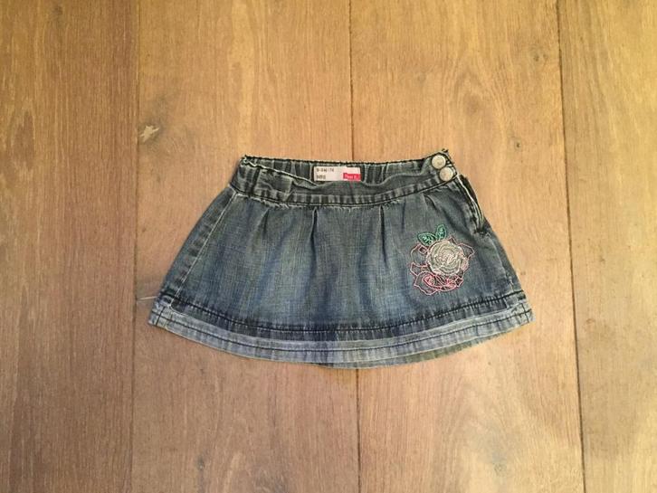 Name-It spijkerrokje/ jeans rokje; maat 74 (6-9 mnd), Kinderen en Baby's, Babykleding | Maat 74, Gebruikt, Meisje, Jurkje of Rokje