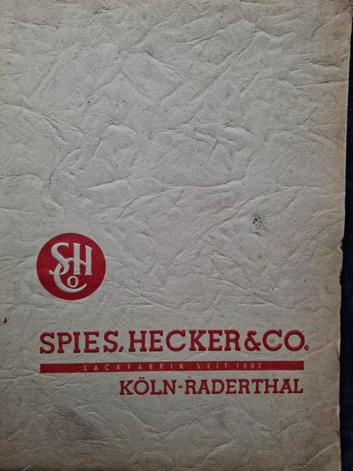 Spies.Hecker & Co.autolakken Permanal kunsthars spuitplamuur, Boeken, Techniek, Gelezen, Autotechniek, Ophalen of Verzenden