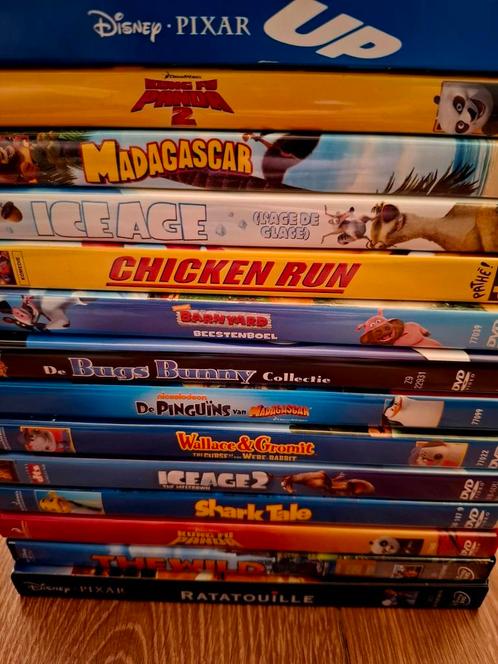 14 dvd's voor alle leeftijden, Cd's en Dvd's, Dvd's | Tekenfilms en Animatie, Zo goed als nieuw, Overige soorten, Alle leeftijden