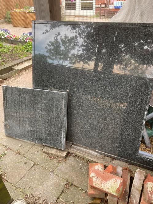 Voor zelfbouw bbq , zeer zwaar blad met uitsparing MOET WEG, Tuin en Terras, Tuinmeubel-accessoires, Gebruikt, Ophalen