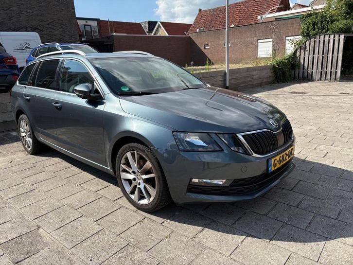 Skoda Octavia 1.6 TDI Greentech 115pk Dsg-7 2019 Grijs, Auto's, Skoda, Particulier, Octavia, Diesel, Stationwagon, Automaat, Origineel Nederlands