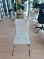 Ikea Lillånäs stoelen, 4 stuks, wit en zwart, Huis en Inrichting, Stoelen, Ophalen, Kunststof, Gebruikt, Zwart