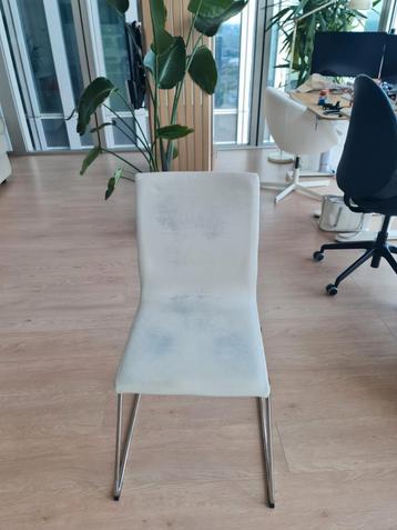 Ikea Lillånäs stoelen, 4 stuks, wit en zwart 