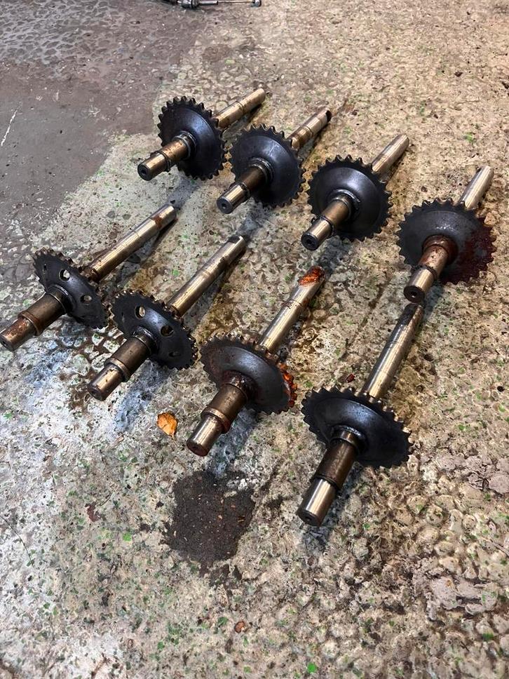 Tomos kickstartassen a35/a3/a52 etc, Fietsen en Brommers, Brommeronderdelen | Algemeen, Gebruikt, Blok, Ophalen