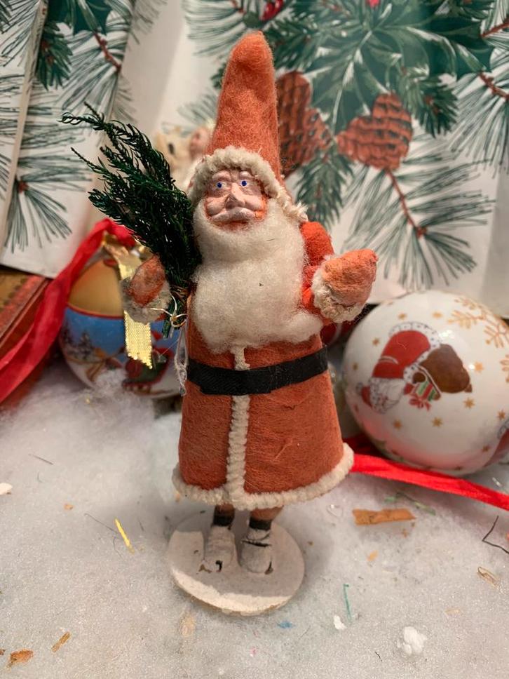 #kerst zeer oude kerstman candycontainer, Diversen, Kerst, Zo goed als nieuw, Ophalen of Verzenden