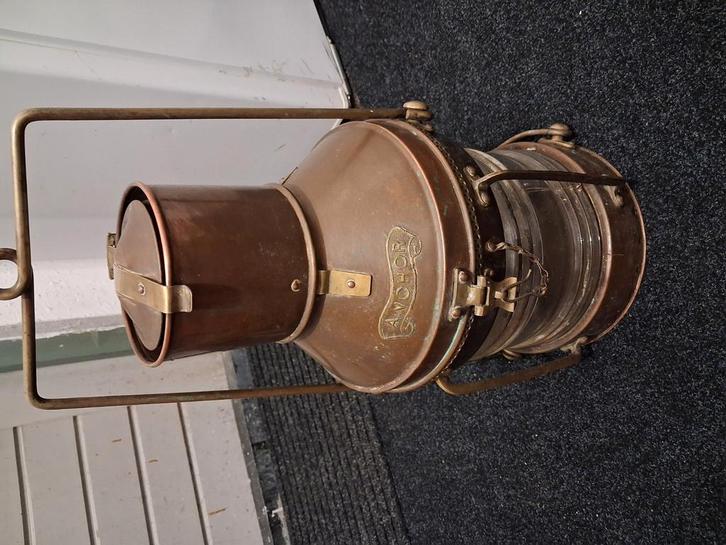 Grote scheeps lantaarn 50 cm hoog, Watersport en Boten, Accessoires en Onderhoud, Zo goed als nieuw, Interieur en Kussens, Ophalen