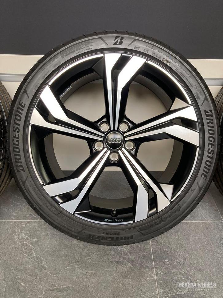 20” originele Audi Q3 F3 Sportback velgen + banden 5x112 83A, Auto-onderdelen, Banden en Velgen, Banden en Velgen, Zomerbanden