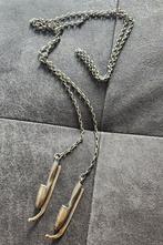 ketting met breipenhouder Friese Doorlopers, Zilver, Ophalen, Zilver