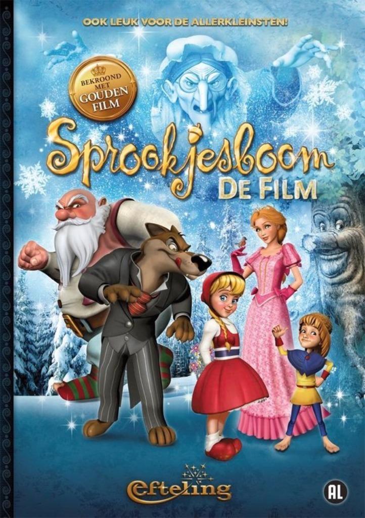 DVD Efteling Sprookjesboom - De Film, Cd's en Dvd's, Dvd's | Kinderen en Jeugd, Zo goed als nieuw, Film, Avontuur, Alle leeftijden