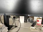 LG Beeldscherm met Bureau Standaard, Ophalen, Gebruikt