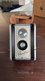 Vintage kodak duaflex met leren hoes origineel, Ophalen of Verzenden, Gebruikt, Compact, Kodak
