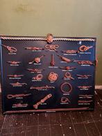 Oud decoratief bord met knopen, Ophalen