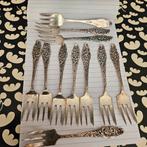 Sola gebaksvorkjes 11x verzilverd 90, Antiek en Kunst, Antiek | Bestek, Ophalen of Verzenden