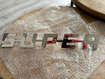 RVS SUPER logo nieuwe in verpakking scania Vabis V8 logo beschikbaar voor biedingen