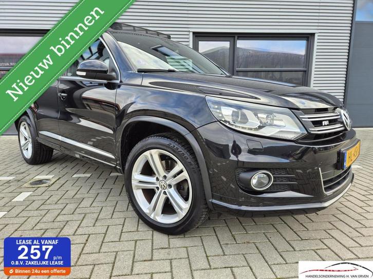 Volkswagen Tiguan 1.4 R-Line SCHUIFKANTELDAK XENON LED NAP, Auto's, Volkswagen, Bedrijf, Te koop, Tiguan, ABS, Airbags, Airconditioning