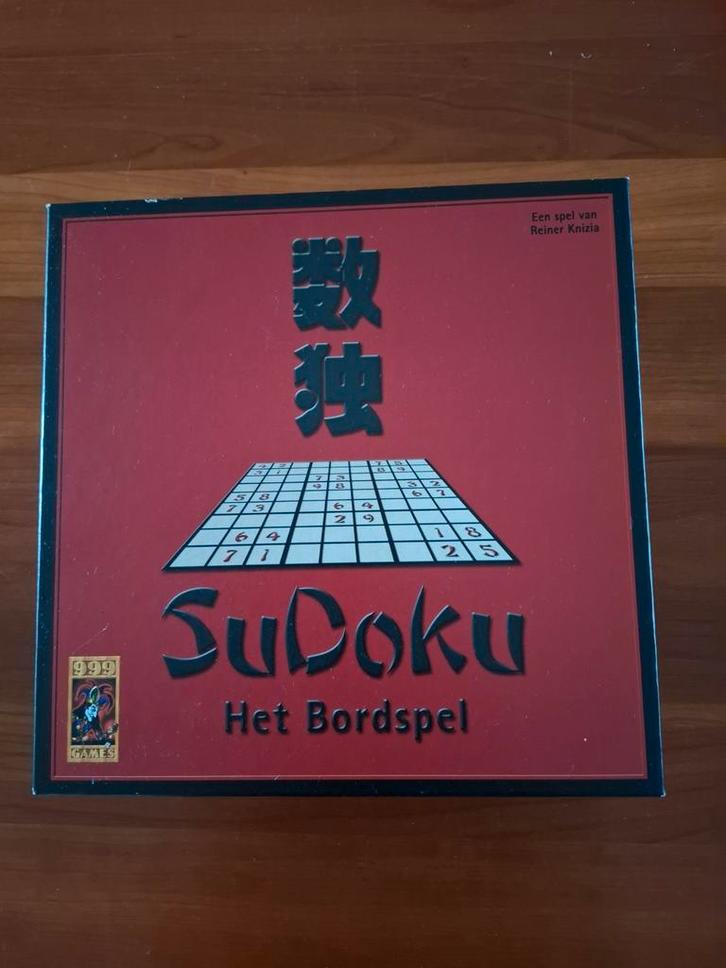 Sudoku Bordspel - Nieuw!, Hobby en Vrije tijd, Gezelschapsspellen | Bordspellen, Nieuw, Een of twee spelers, Ophalen of Verzenden
